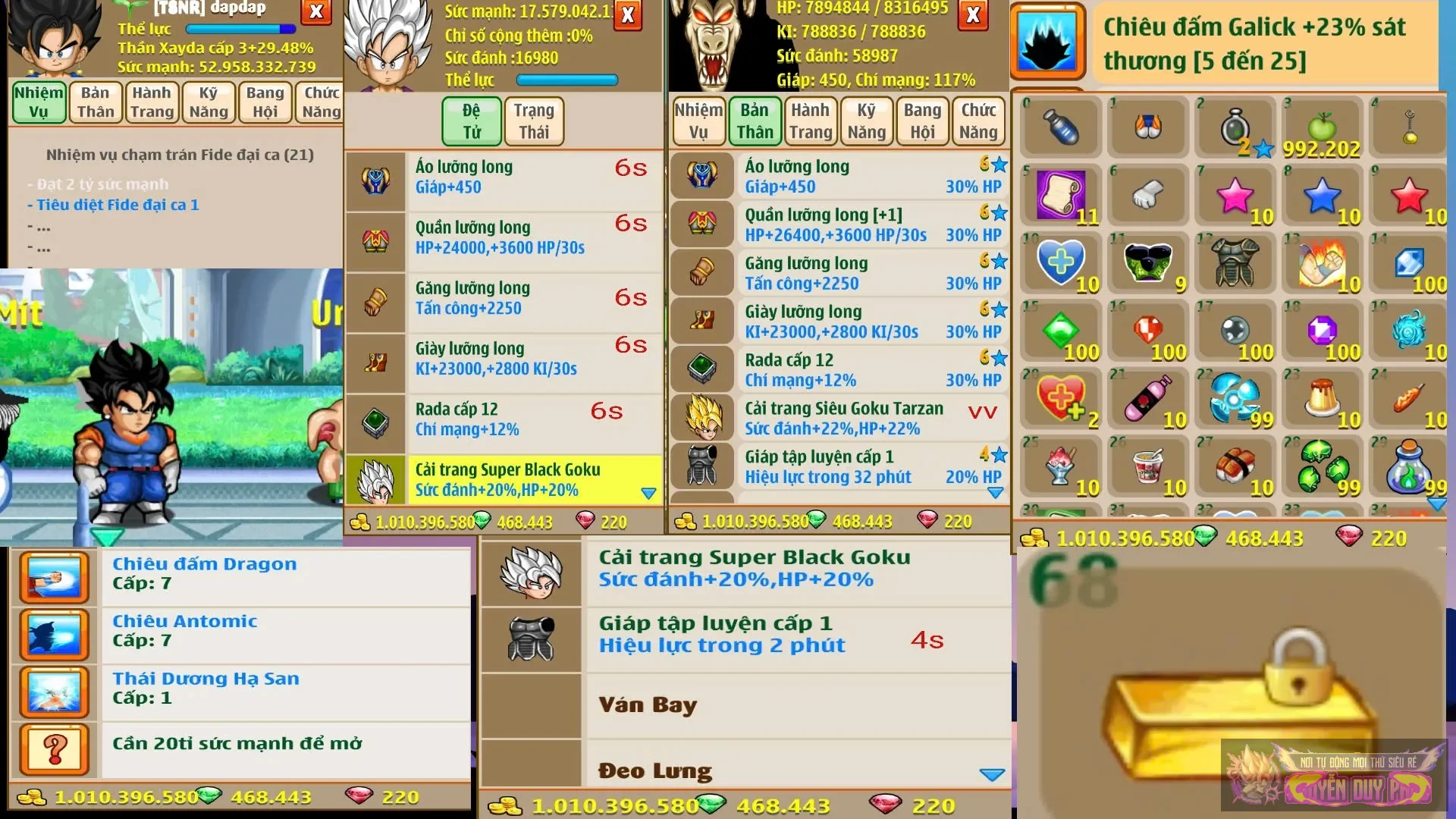 xayda 2 sec 6s hp ngon xịn giá rẻ