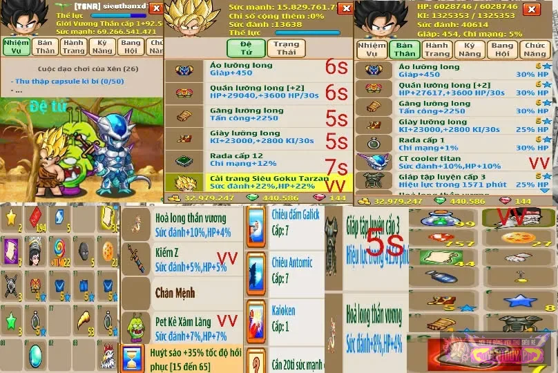 xayda đồ 7s 6s 5s xịn full map giá rẻ all như hình