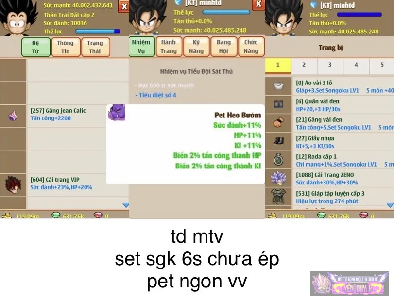 TD ngon sẵn set sgk 6s
pet đi theo vv