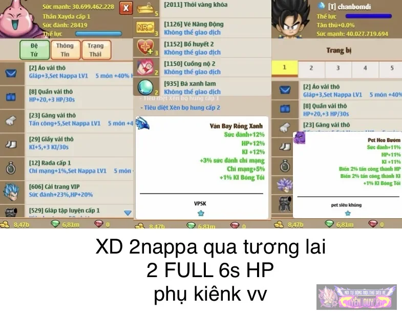 xd ngon 2 nap hp
có pk vv
qua tl