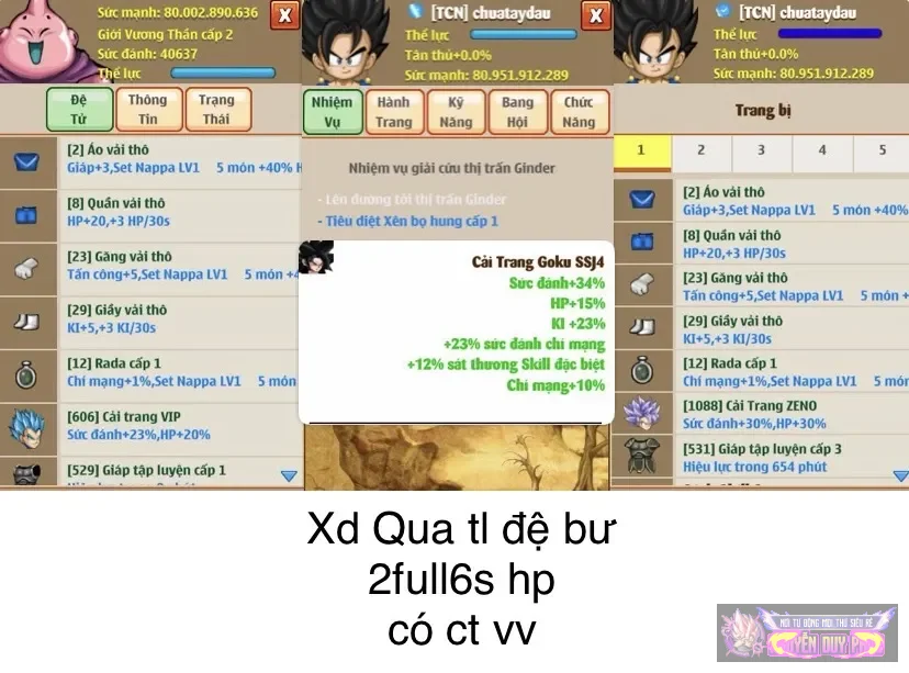 Xd 2f6 qua tl
sư đệ 80tỉ sm
có ct vv